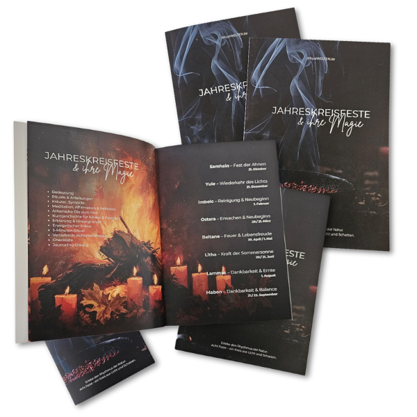 Jahreskreisfeste & ihre Magie – Workbook & Ritualbuch