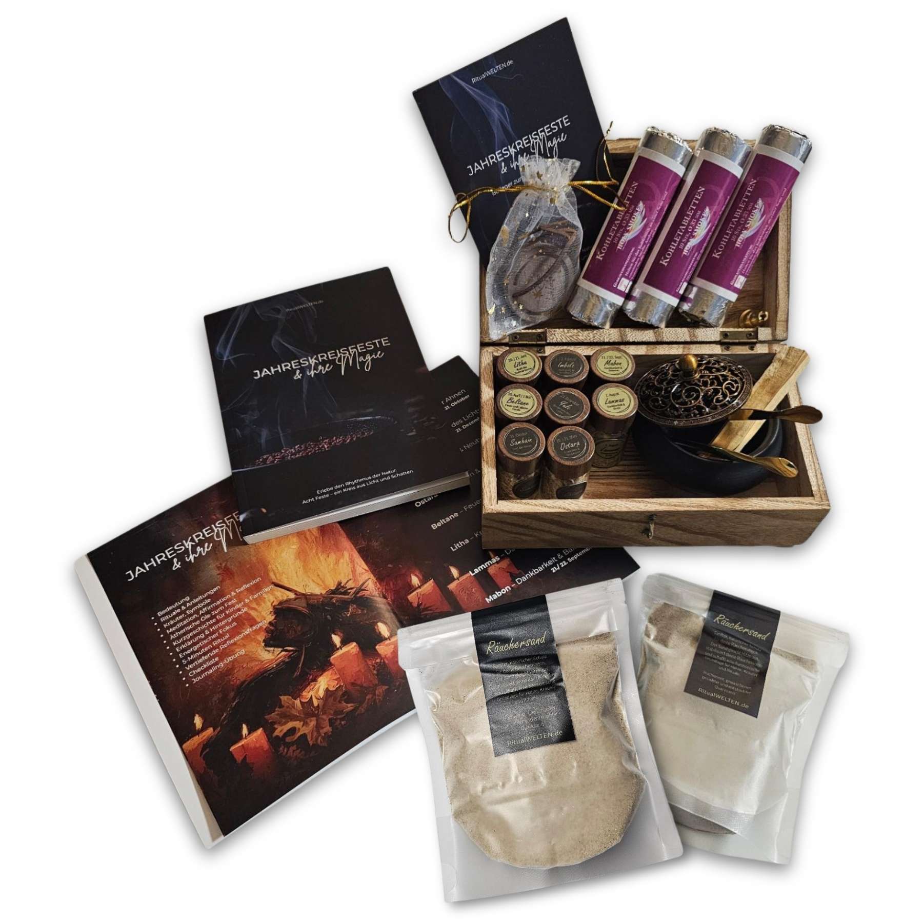 Exklusives Jahreskreisfeste Räucherset
